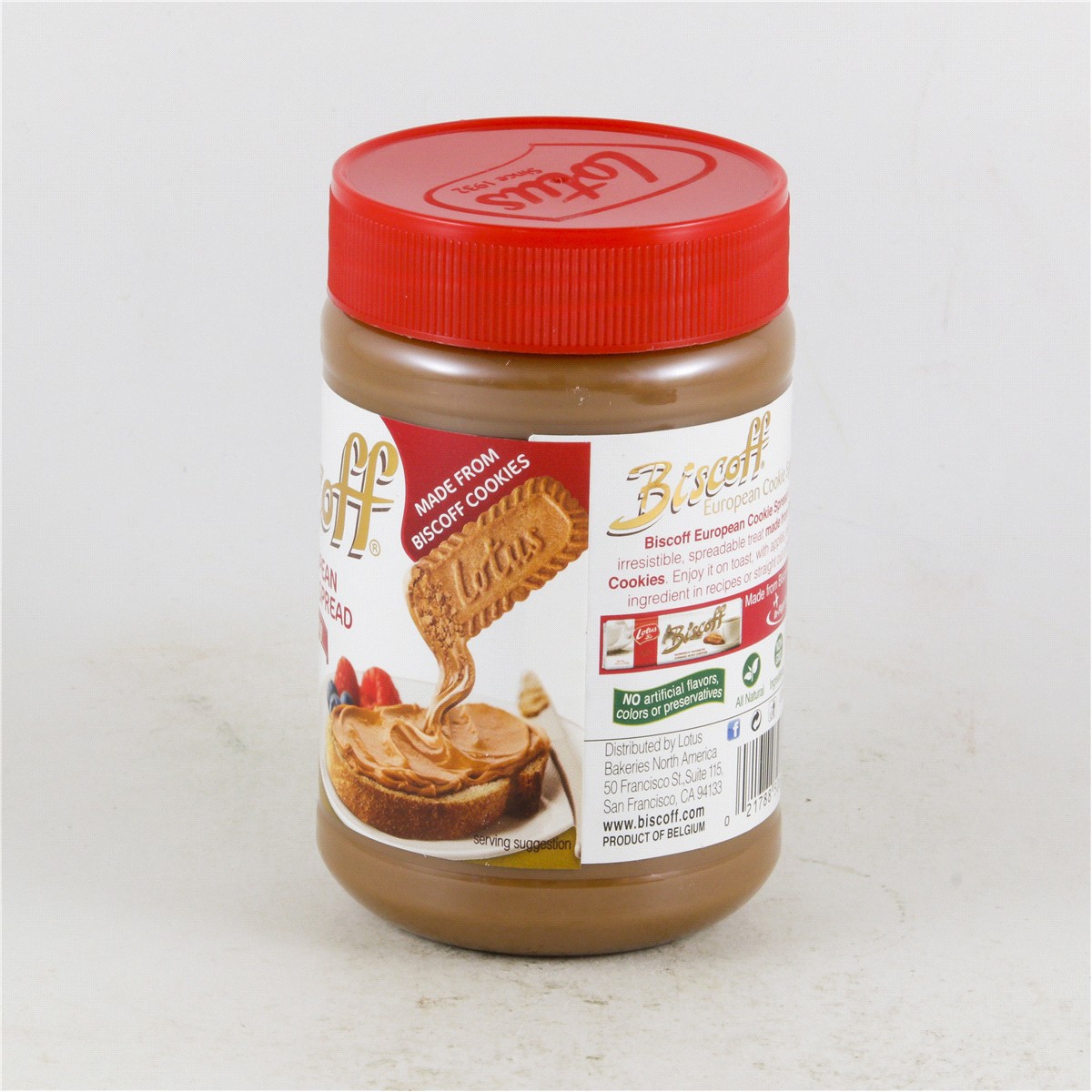 slide 2 of 4, Biscoff Cookie Butter, Creamy, 14.1 oz