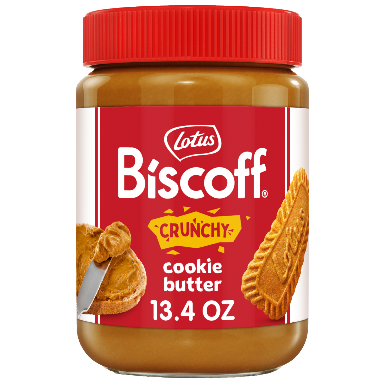 slide 1 of 2, Lotus Biscoff Crunchy Cookie Butter 13.4 oz, 13.4 oz