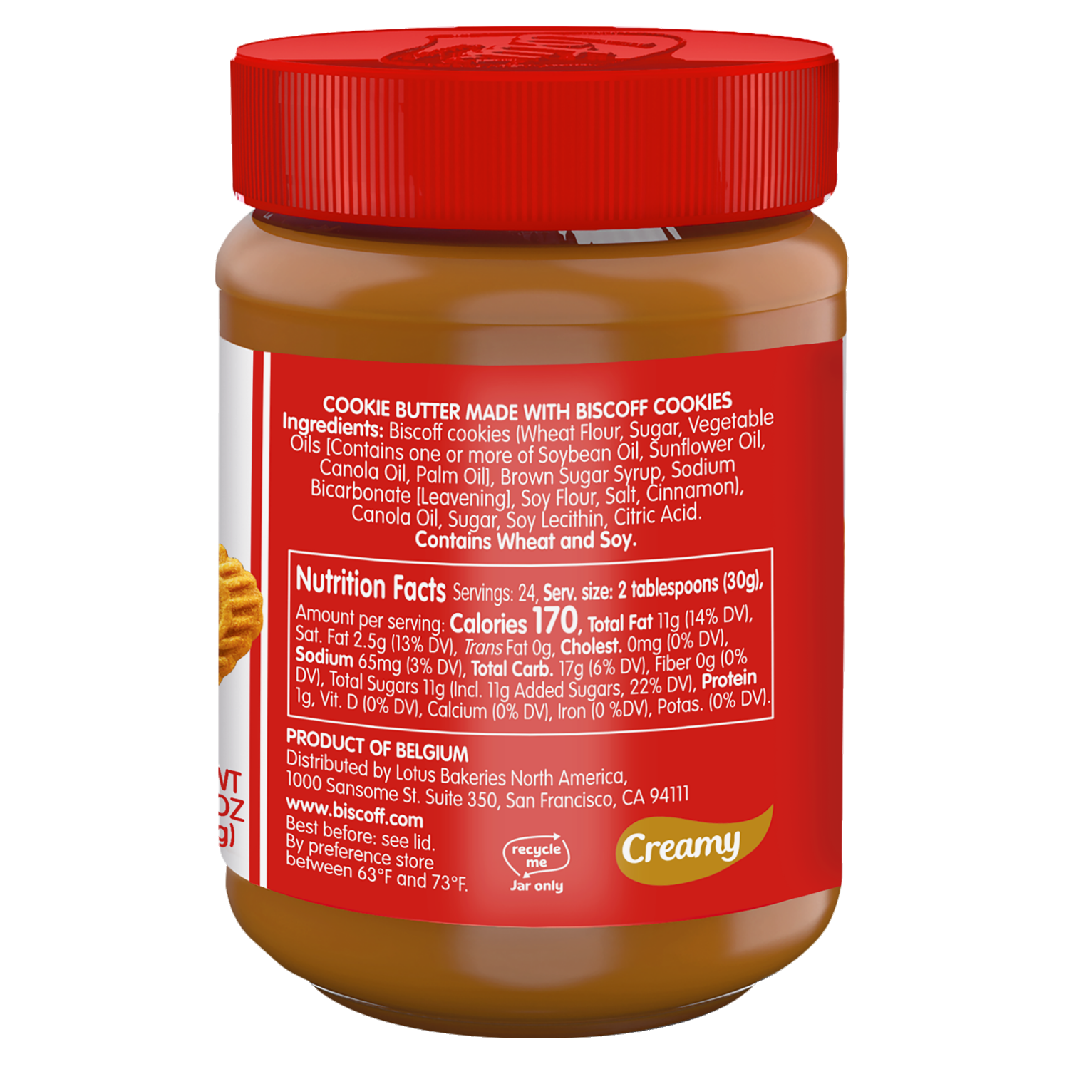 slide 3 of 3, Lotus Biscoff Creamy Cookie Butter 25.4 oz, 25.4 oz