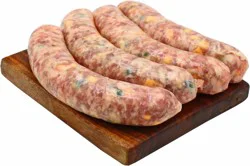 Central Market Jalapeno & Cheddar Seasoned Beef Sausage