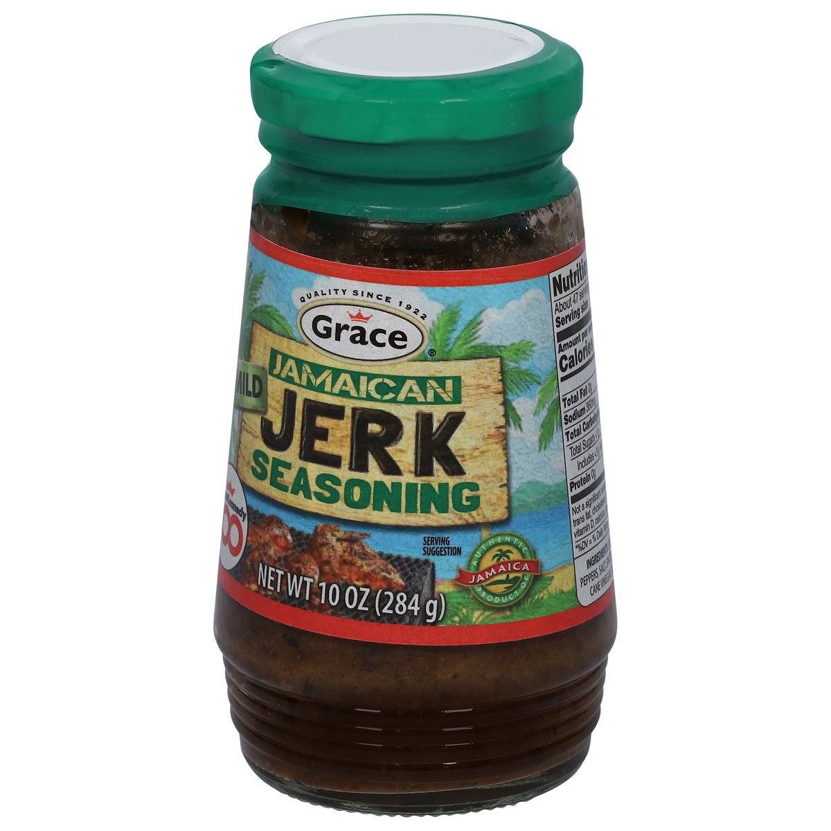 slide 6 of 9, Grace Jamaican Jerk Mild Seasoning 10 oz, 10 oz