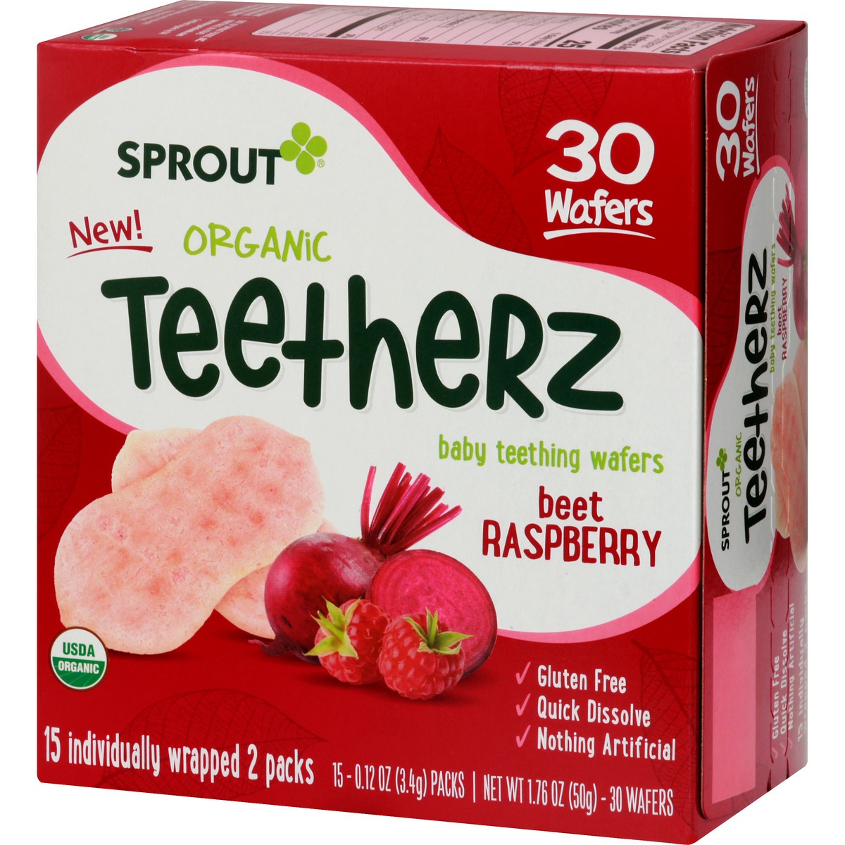 slide 3 of 13, Sprout Teetherz 15 ea, 15 ct