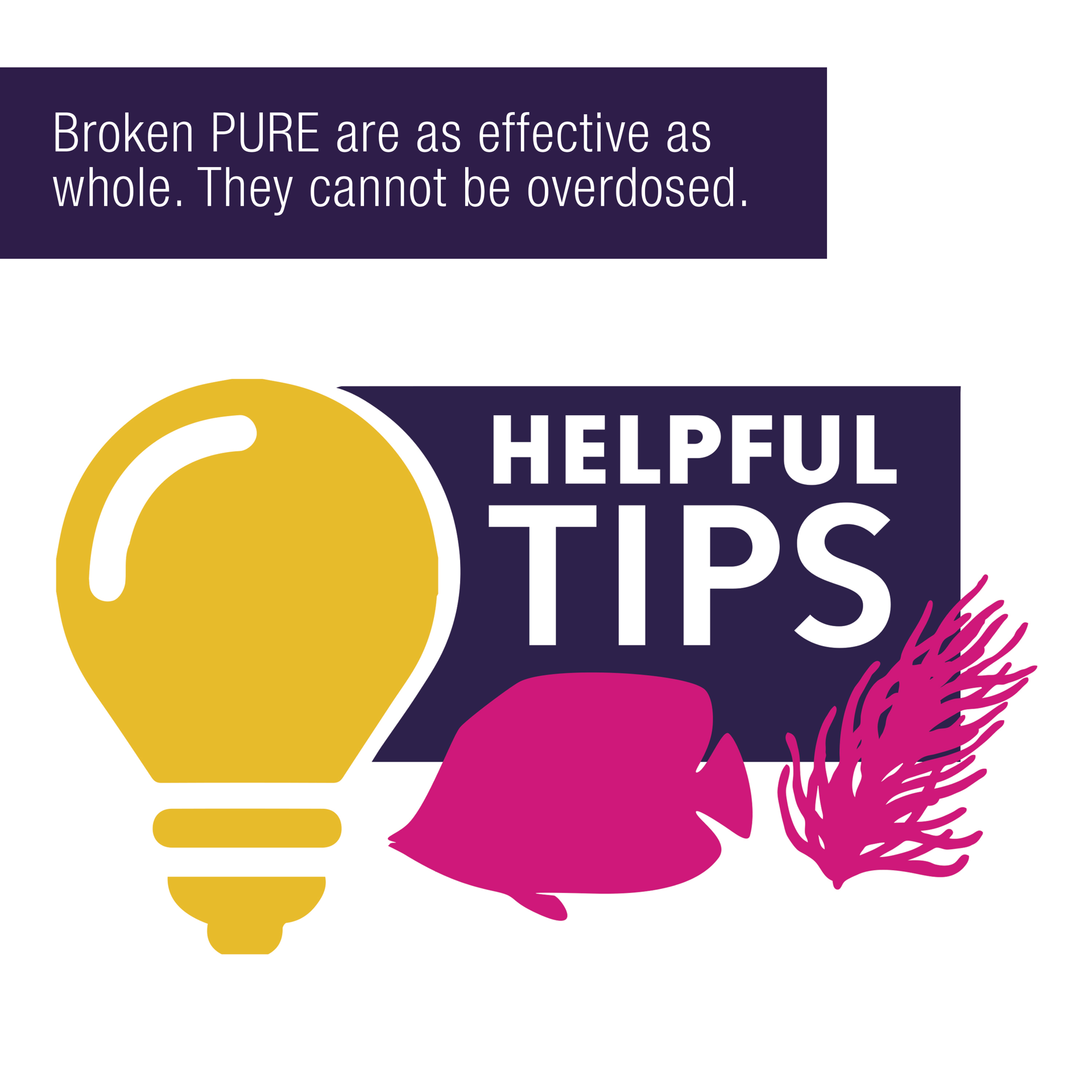 slide 3 of 10, Coralife PURE Water Care Bacteria Supplement 4 pack, 4 ct