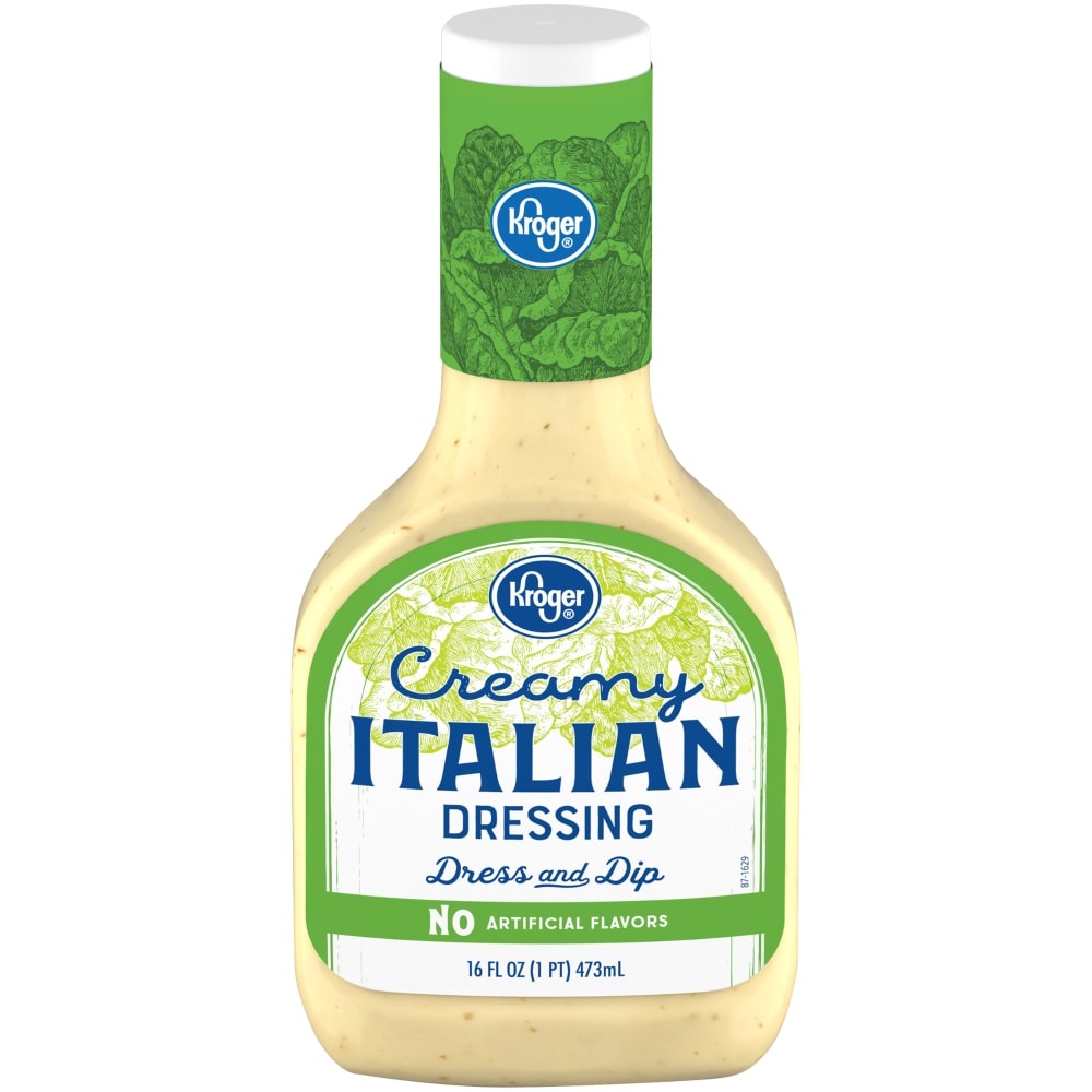 slide 1 of 1, Kroger Creamy Italian Dressing, 16 fl oz