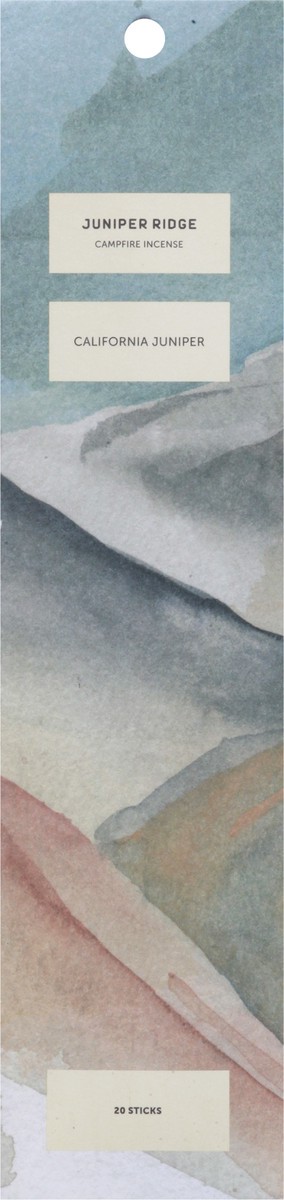 slide 7 of 12, Juniper Ridge California Juniper Campfire Incense 20 ea, 20 ct