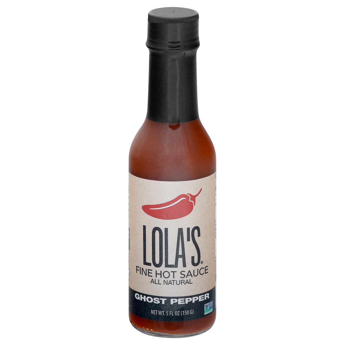 slide 1 of 1, Lola's Fine Hot Sauce Ghost Pepper - 5 fl oz, 5 fl oz