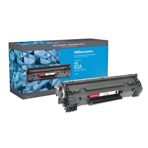 slide 1 of 1, Office Depot Brand Od83A Remanufactured Toner Cartridge Replacement For Hp 83A Black, 1 ct