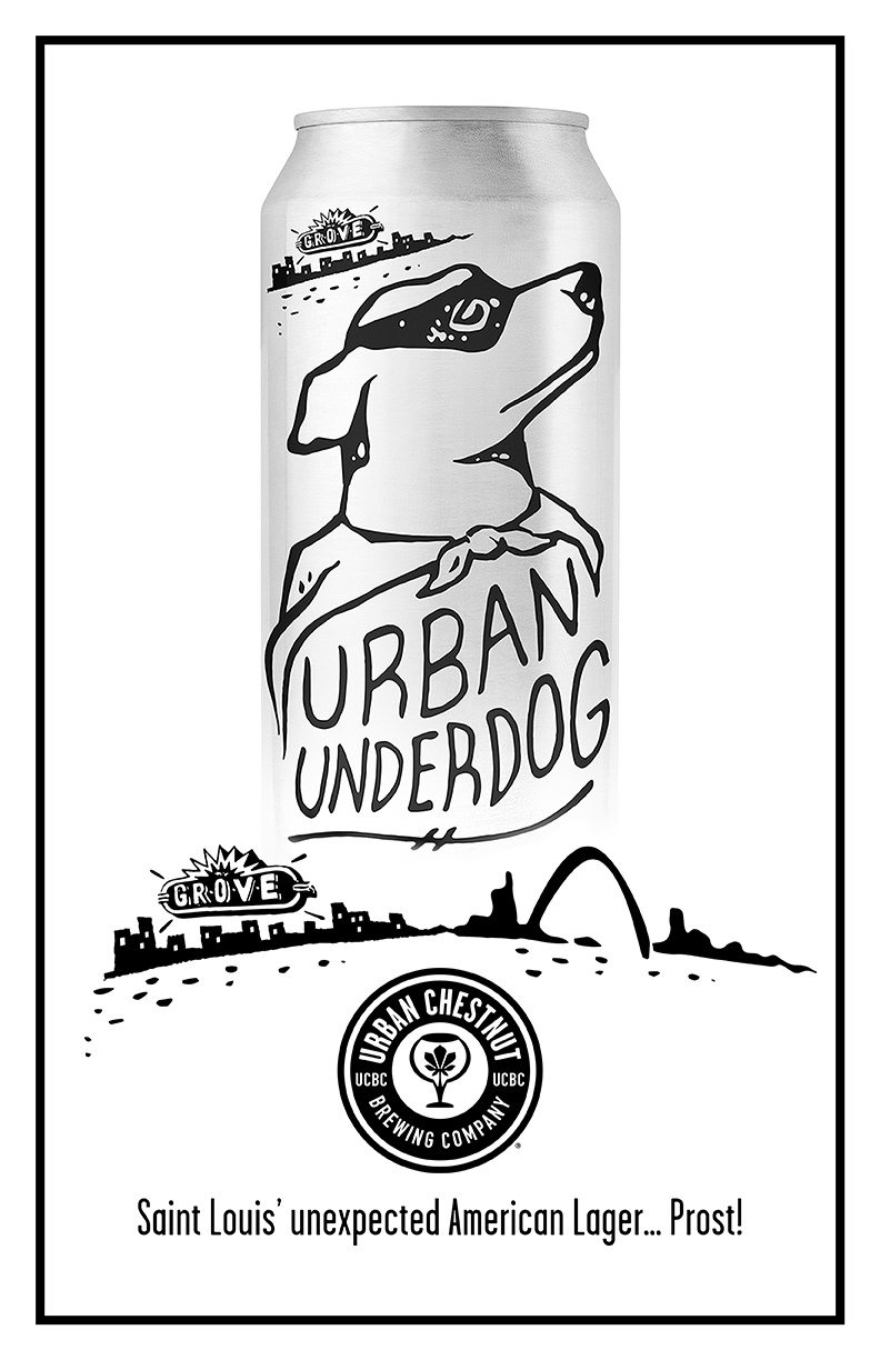 slide 1 of 1, Urban Chestnut Underdog, 8 ct; 16 fl oz