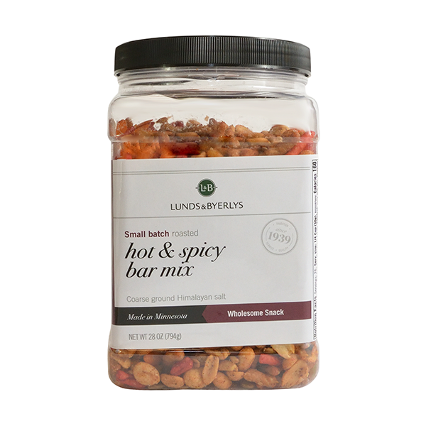 slide 1 of 1, L&B Hot & Spicy Bar Snack Mix - 28 oz, 28 oz