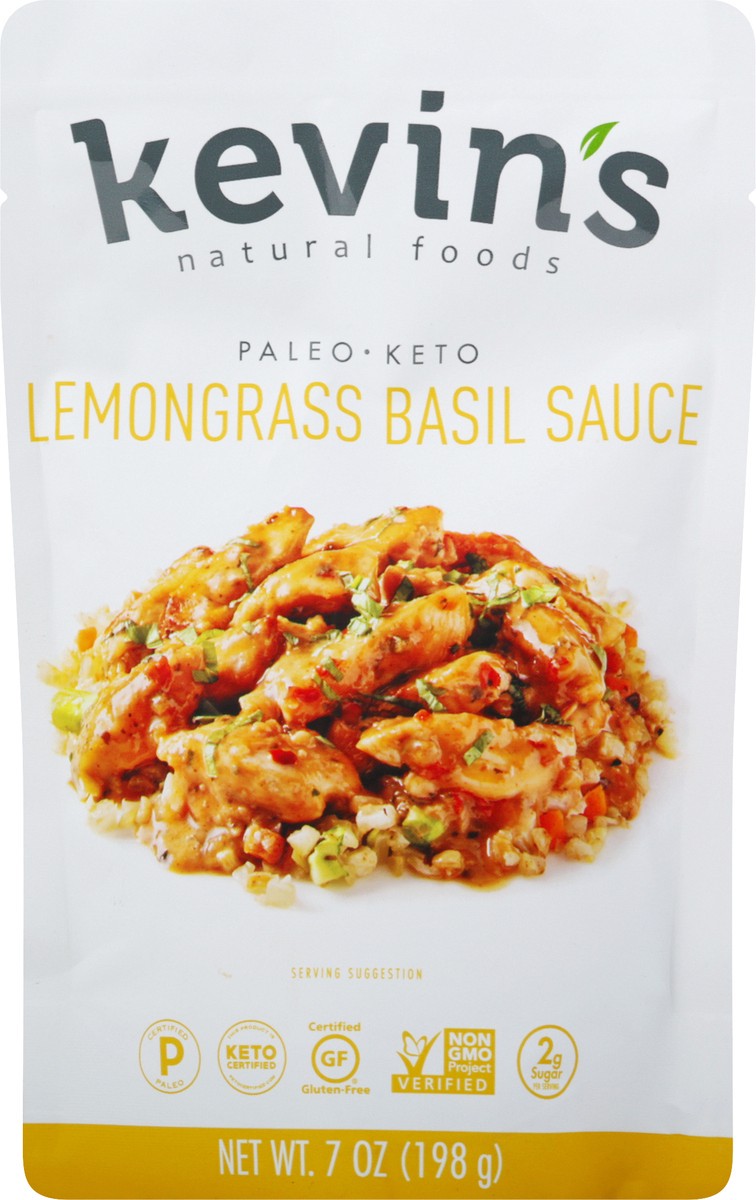 slide 6 of 9, Kevin's Lemongrass Basil Sauce 7 oz, 7 oz