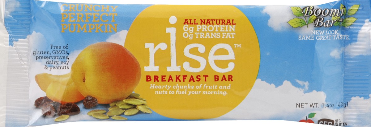 slide 1 of 6, Boomi Bar Breakfast Bar 1.4 oz, 1.7 oz