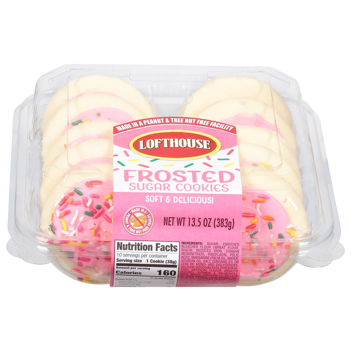 slide 1 of 9, Lofthouse Frosted Sugar Cookies 13.5 oz, 13.5 oz