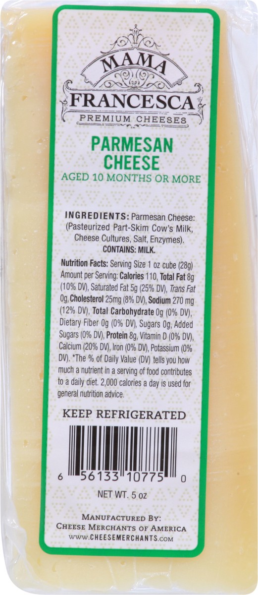 slide 8 of 11, Mama Francesca Parmesan Cheese Wedge, 5 oz