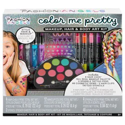 Fashion Angels Color Me Pretty Makeup Hair & Body Art Kit