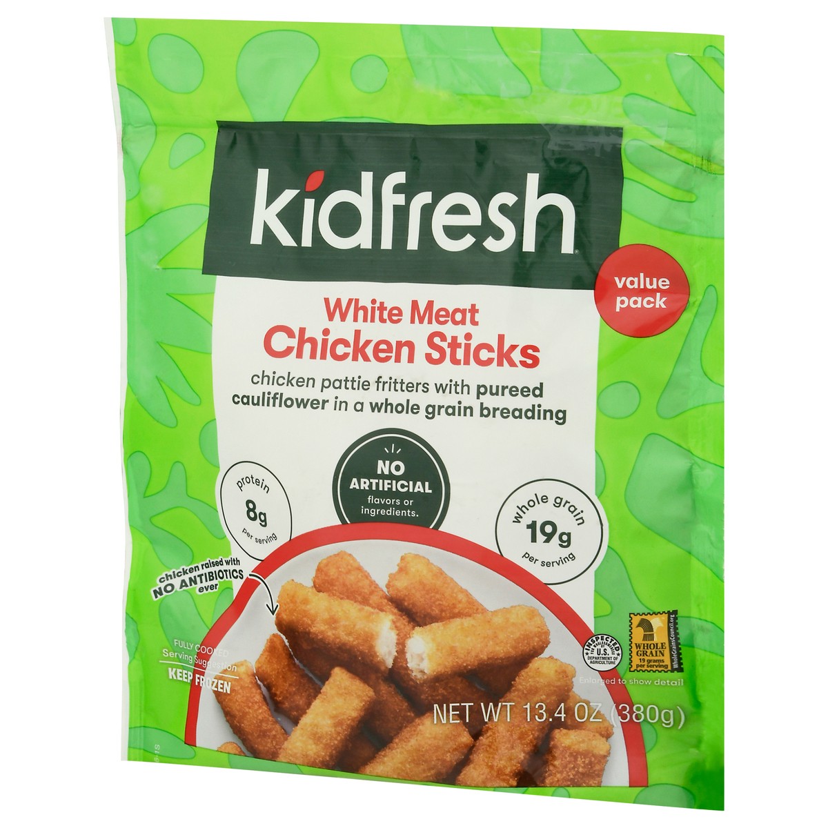 slide 8 of 9, Kidfresh White Meat Chicken Sticks 13.4 oz Bag, 13.4 oz