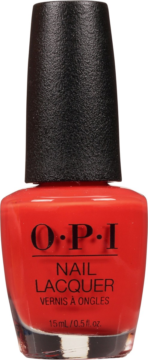 slide 6 of 9, OPI NAIL COLOR Red Vival City, 0.5 oz