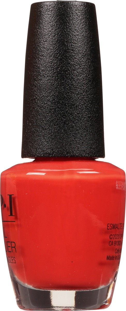 slide 8 of 9, OPI NAIL COLOR Red Vival City, 0.5 oz