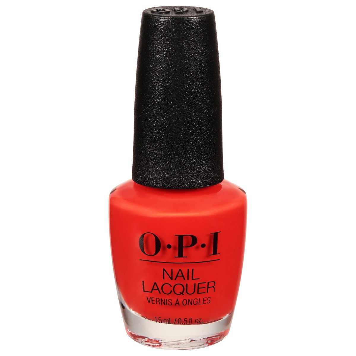 slide 1 of 9, OPI NAIL COLOR Red Vival City, 0.5 oz