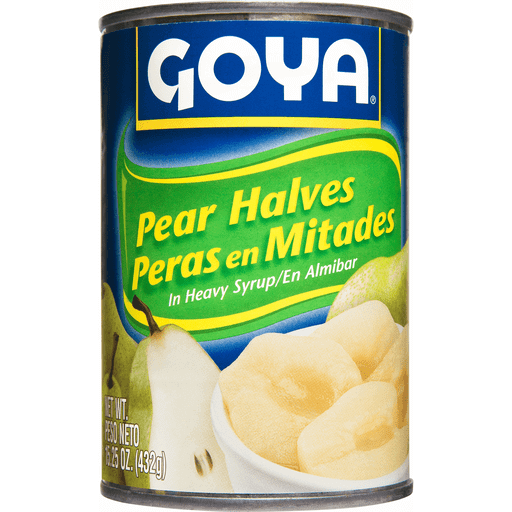 slide 1 of 1, Goya Pear Halves, 15.25 oz