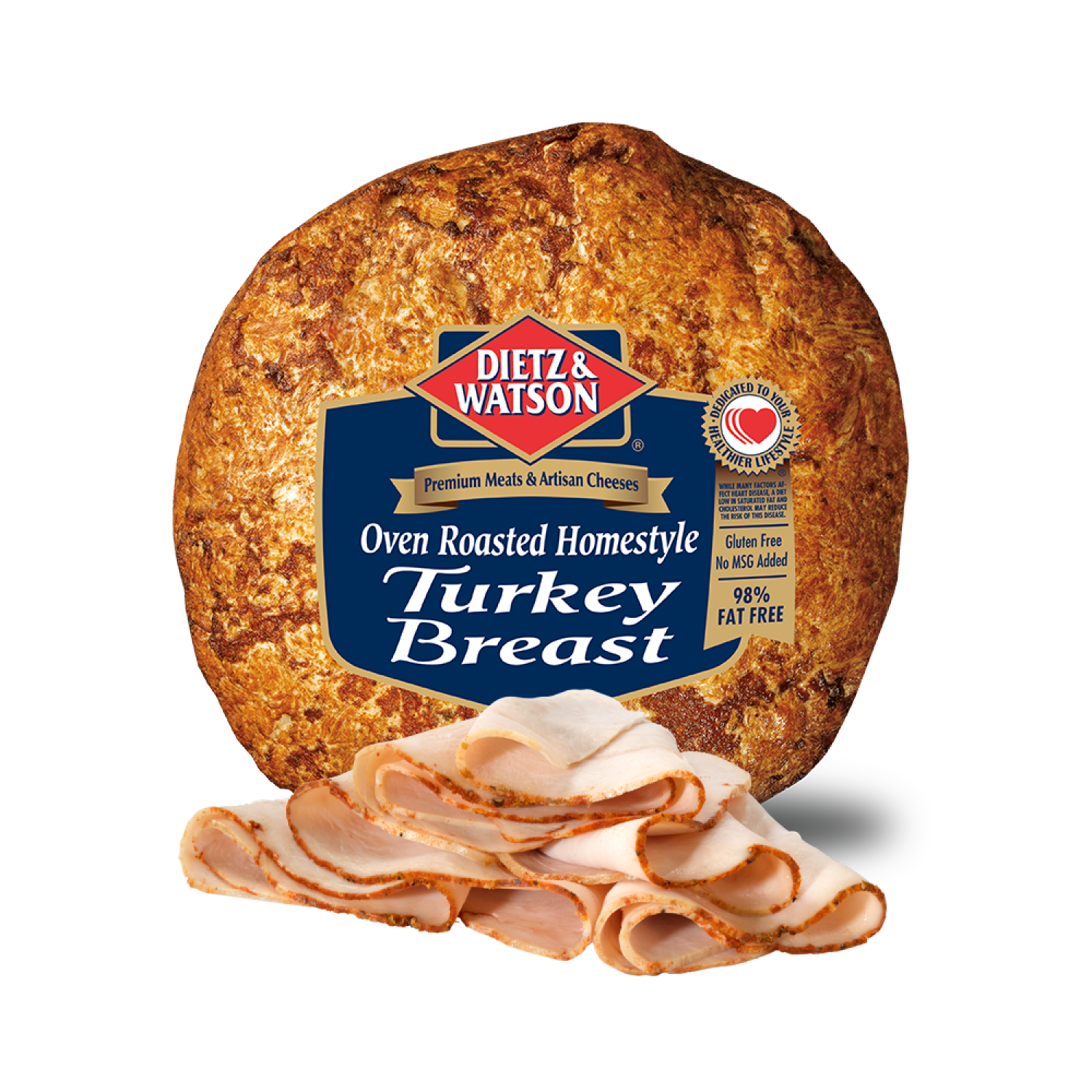 slide 1 of 5, Dietz & Watson Oven Roasted Homestyle Turkey Breast, per lb