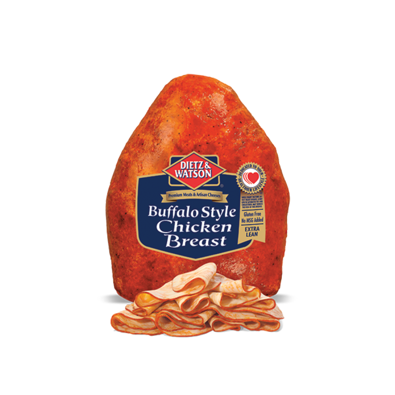 slide 1 of 5, Dietz & Watson Buffalo Style Chicken Breast, per lb