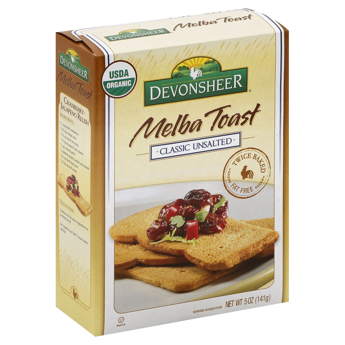 slide 6 of 6, Devonsheer Melba Toast 5 oz, 5 oz