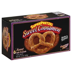 SuperPretzel Sweet Cinnamon Pretzels