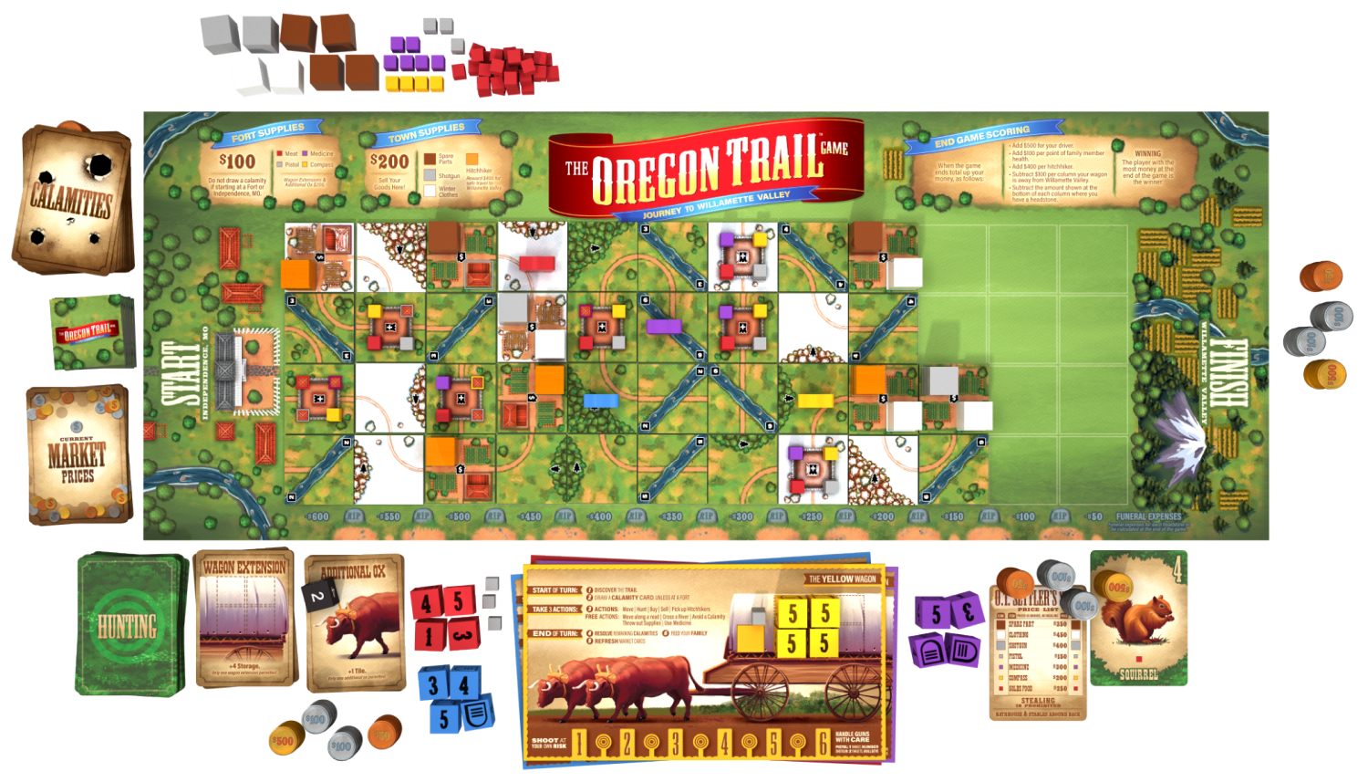 slide 2 of 3, Oregon The Oregon Trail: Journey to Willamette Valley Game, 1 ct