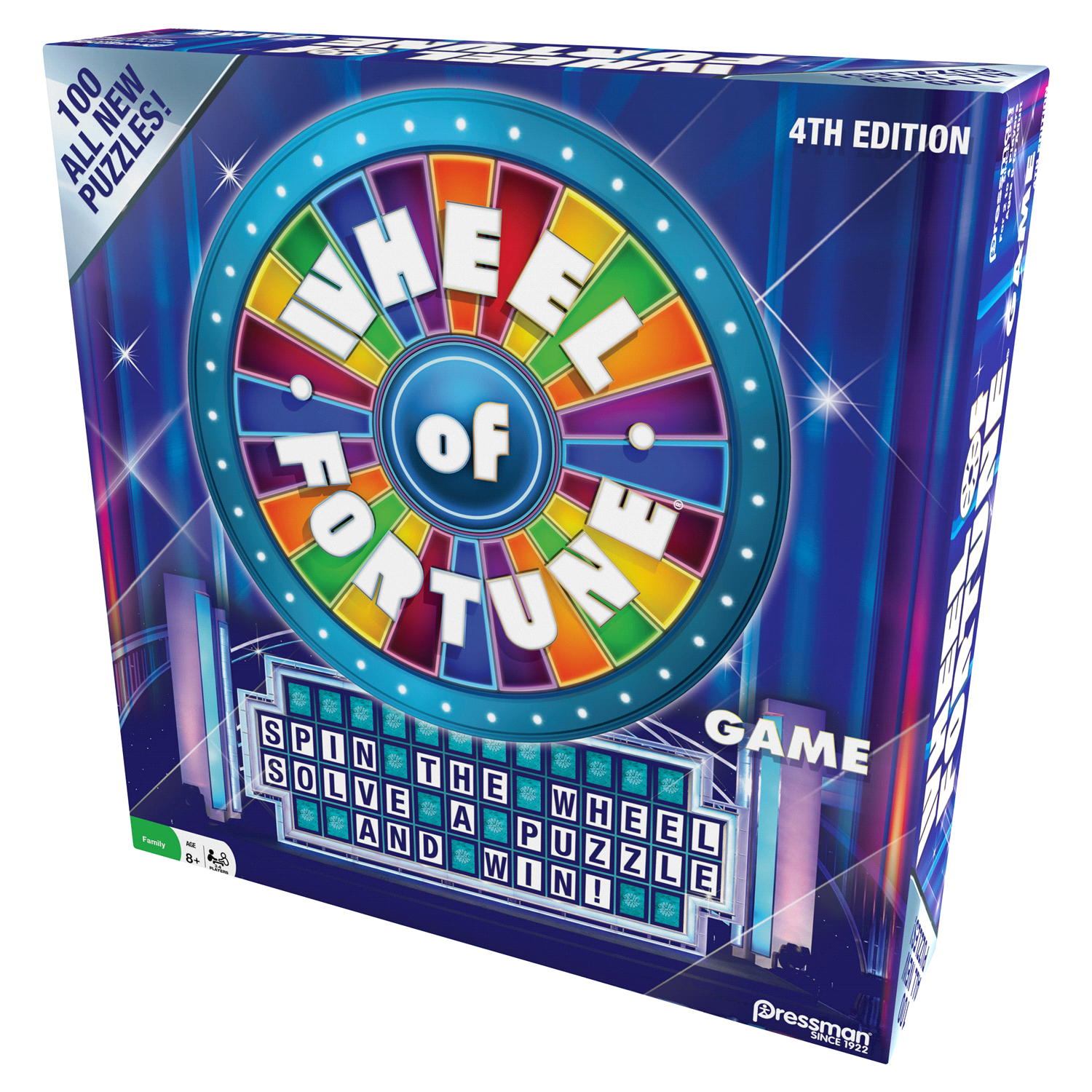 slide 2 of 3, Pressman Wheel of Fortune Board Game, 1 ct
