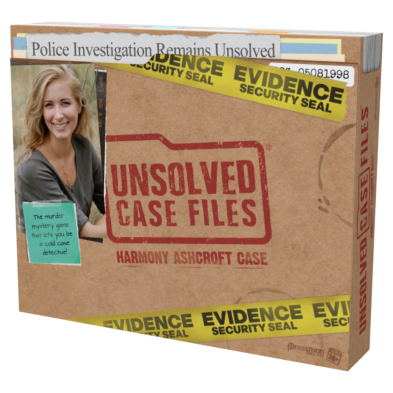 slide 2 of 5, Pressman Unsolved Case Files: Harmony Ashcroft Game, 1 ct