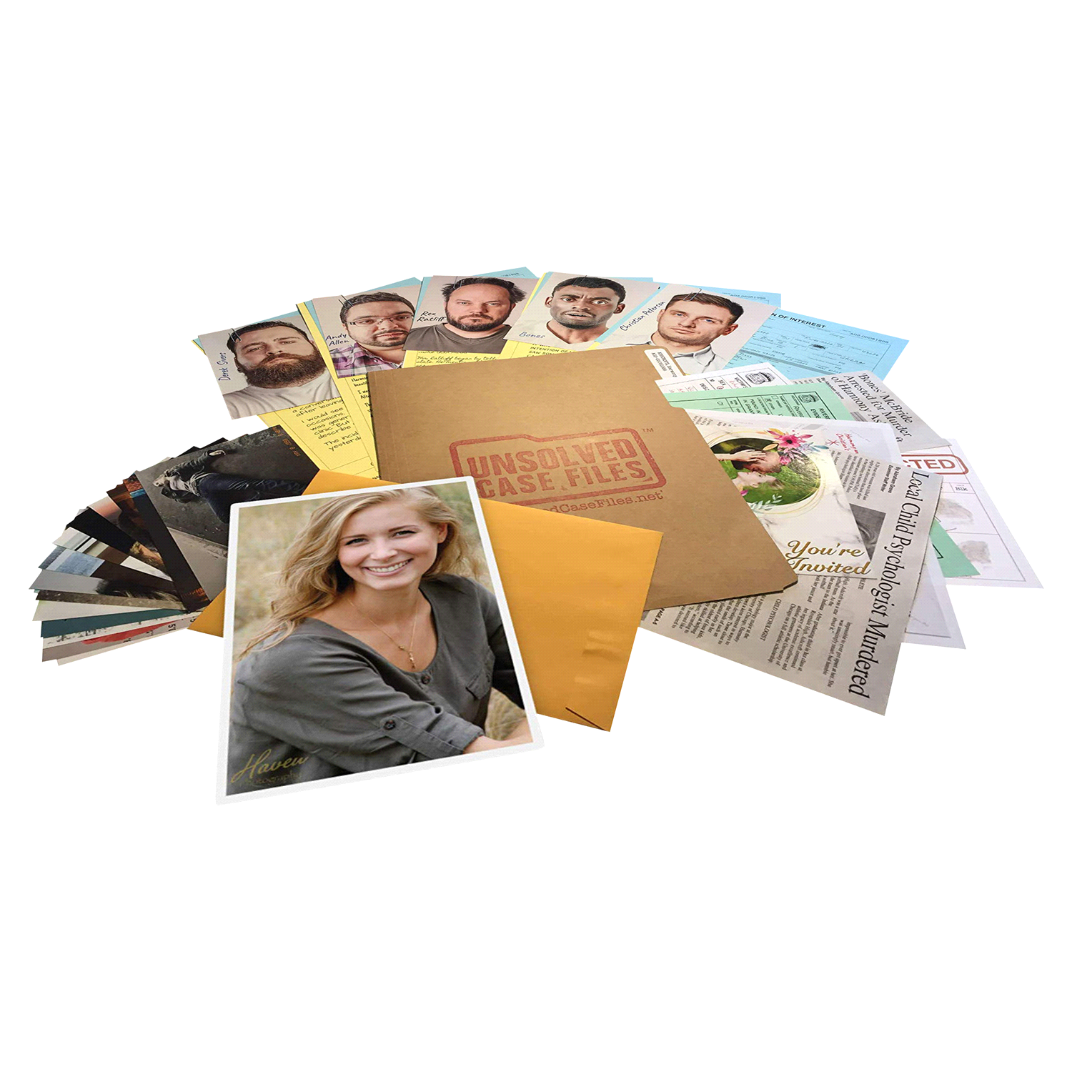 slide 5 of 5, Pressman Unsolved Case Files: Harmony Ashcroft Game, 1 ct