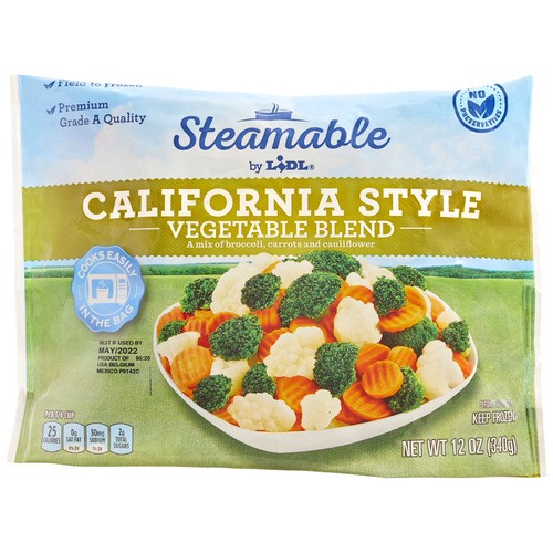 slide 1 of 1, frozen California vegetable blend, 12 oz