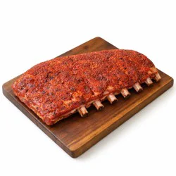 Central Market BBQ Rub Seasoned Lamb Denver Rib