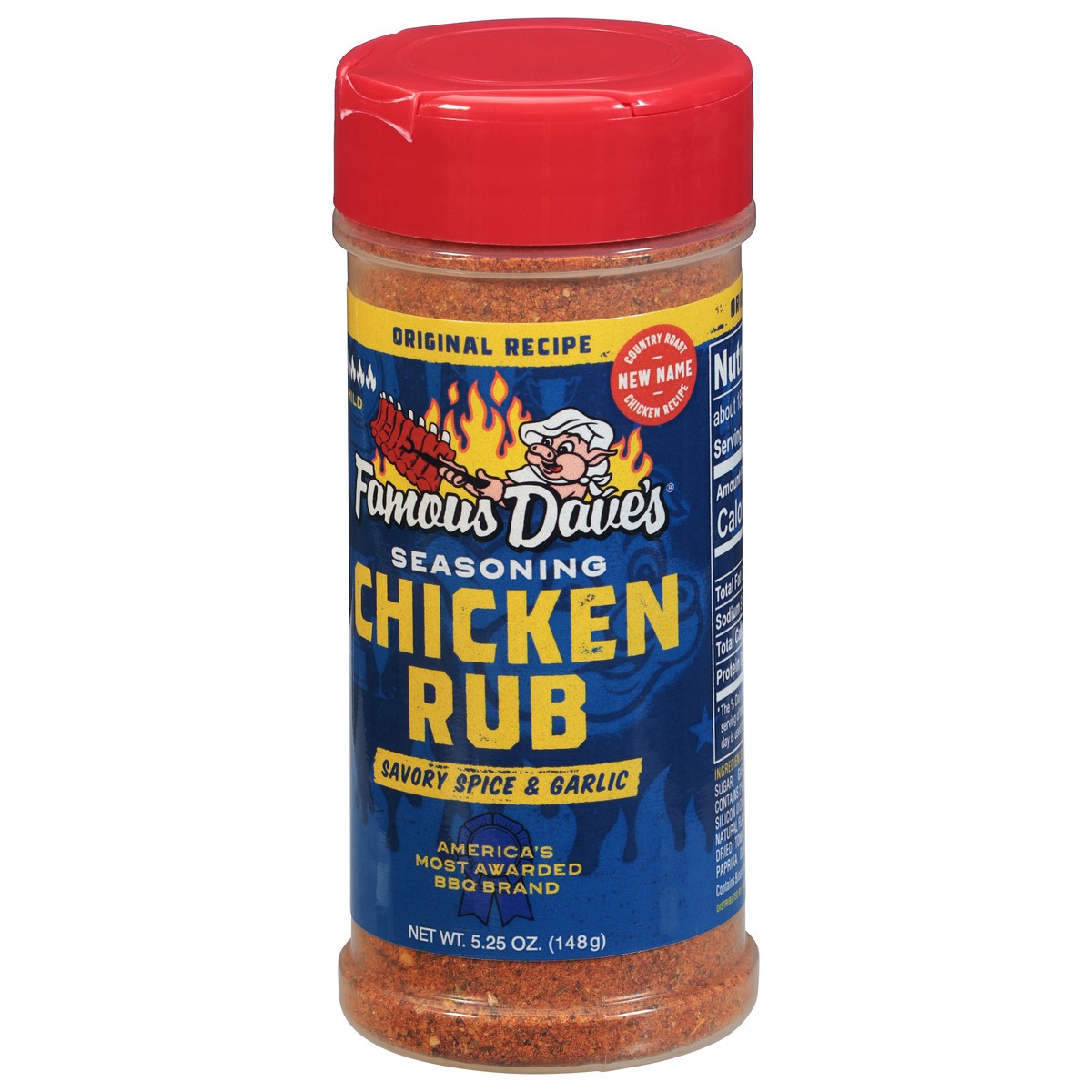 slide 3 of 9, Famous Dave's Country Roast Chicken Seasoning, 5.25 oz