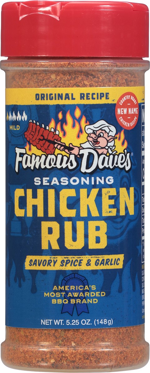 slide 6 of 9, Famous Dave's Country Roast Chicken Seasoning, 5.25 oz
