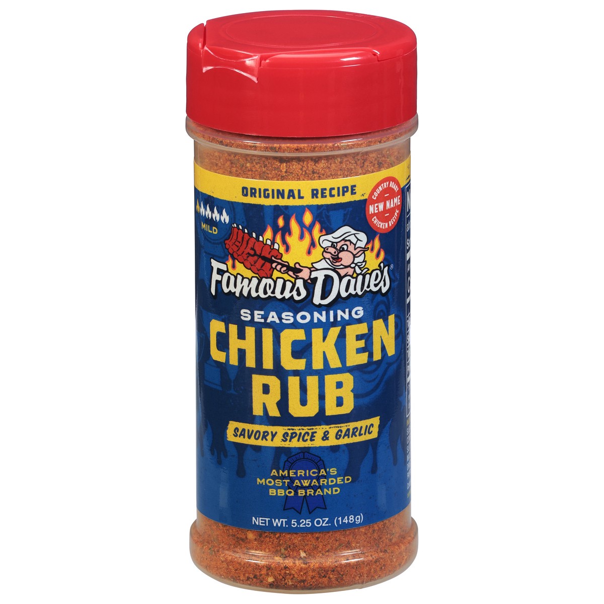 slide 1 of 9, Famous Dave's Country Roast Chicken Seasoning, 5.25 oz