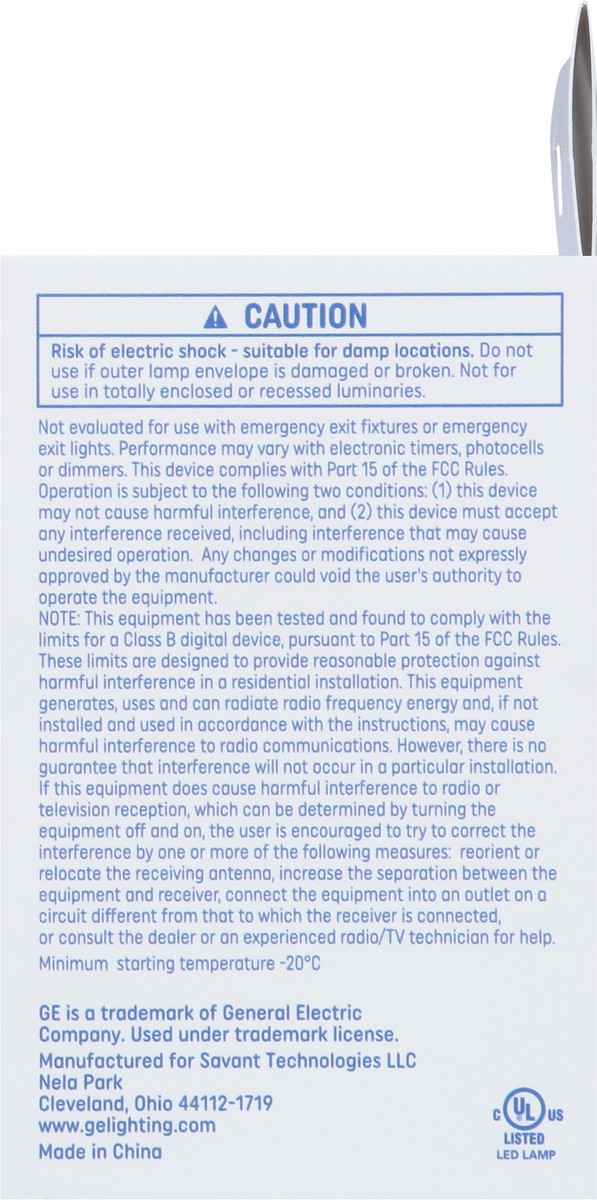 slide 3 of 9, GE 4 Watts Classic Shape Soft White LED Light Bulbs 2 Pack 2 ea, 2 ct
