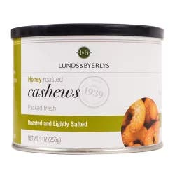 L&B Honey Roasted Cashews