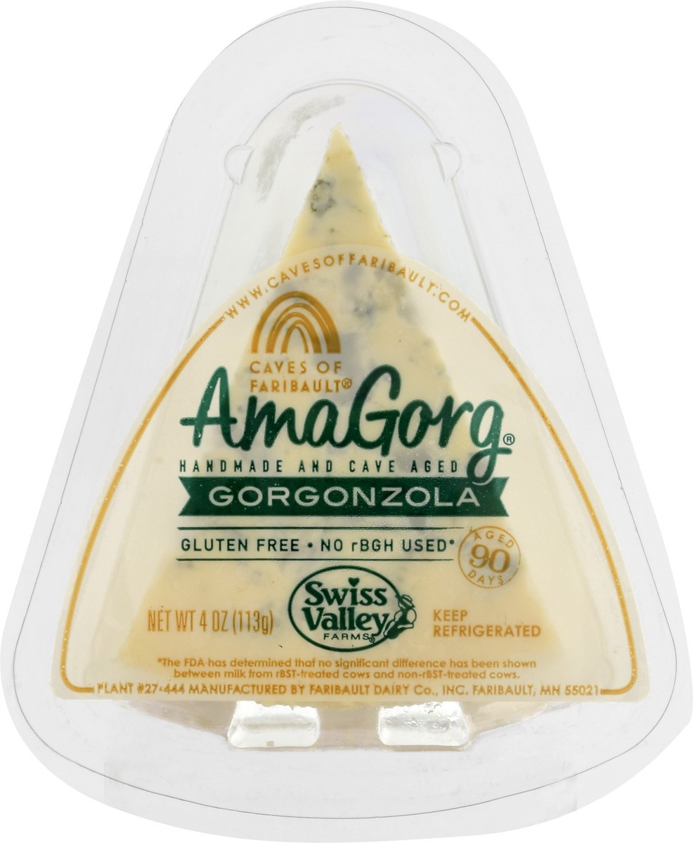 slide 2 of 13, Caves of Faribault AmaGorg Gorgonzola Cheese 4 oz, 4 oz