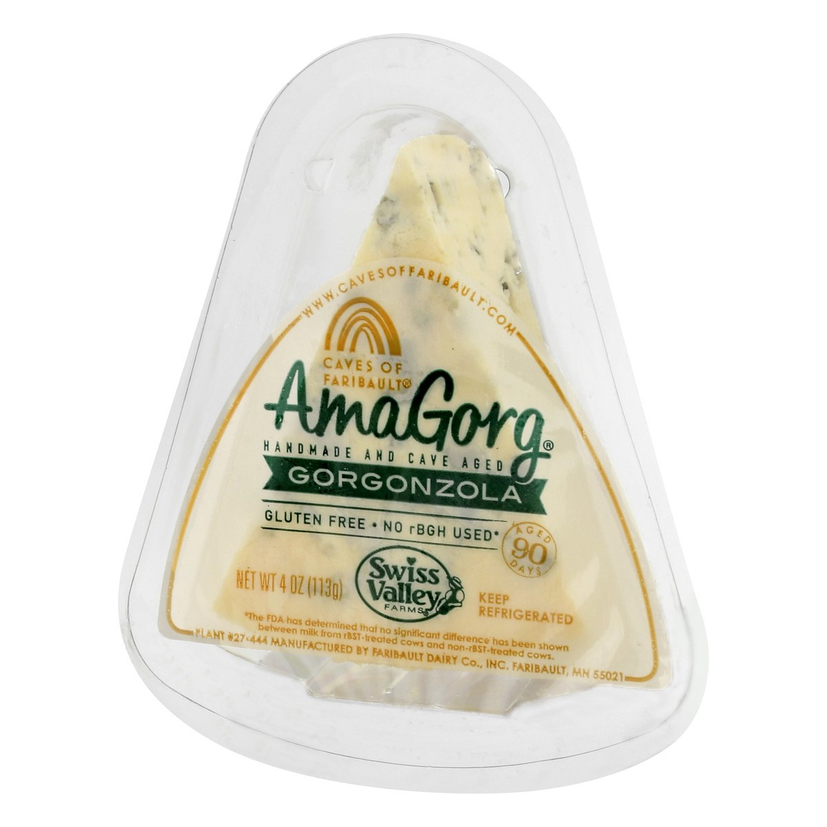 slide 10 of 13, Caves of Faribault AmaGorg Gorgonzola Cheese 4 oz, 4 oz