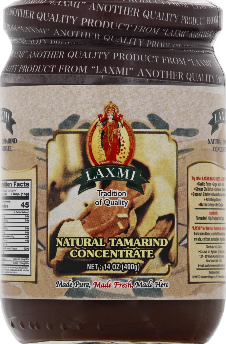 slide 7 of 7, Laxmi Tamarind Concentrate 14 oz, 14 oz