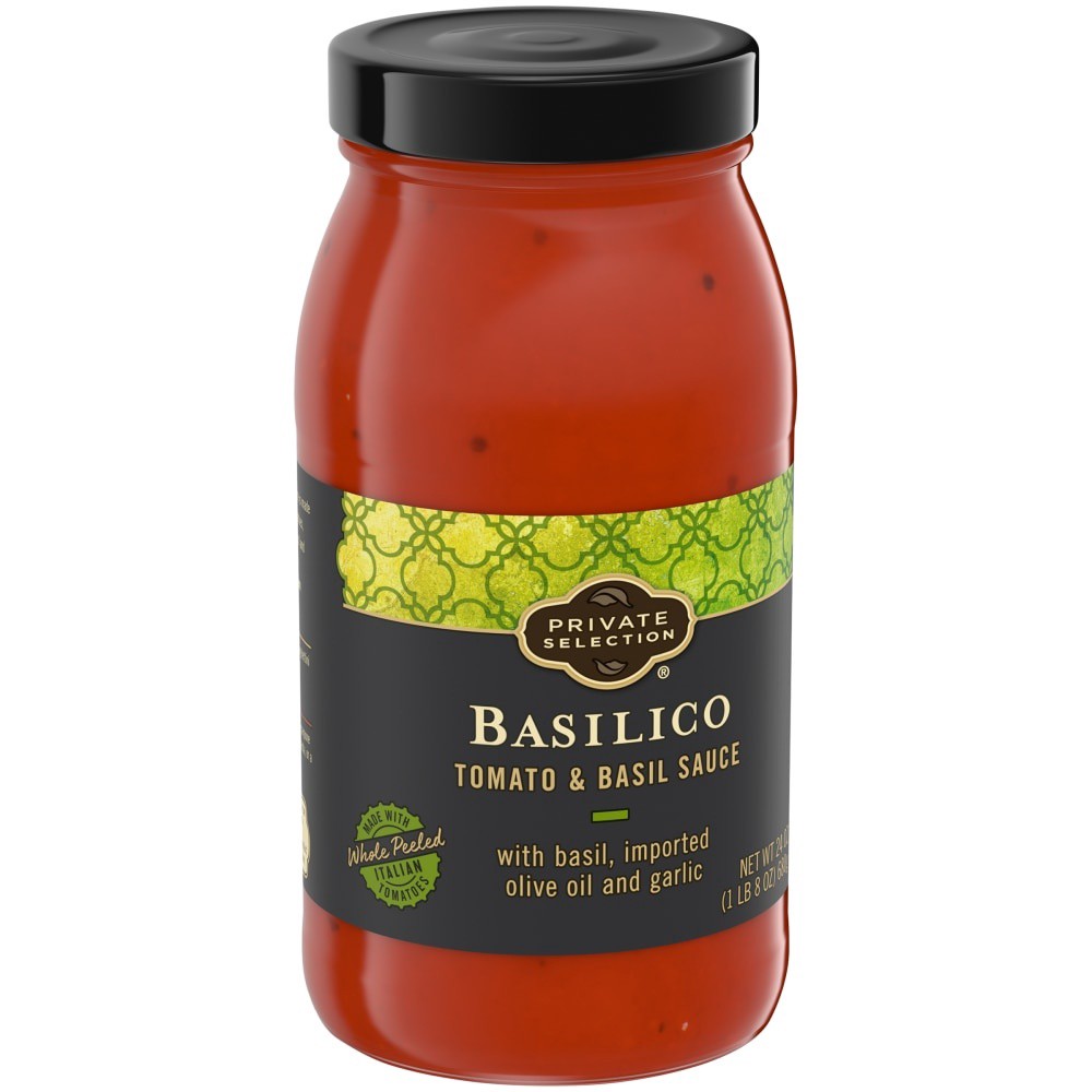 slide 3 of 4, Private Selection Basilico Tomato Basil Sauce, 24 oz