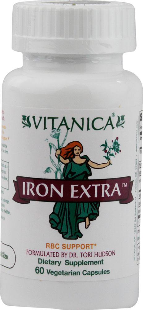 slide 1 of 1, Vitanica Iron Extra (Veggie Caps), 60 ct