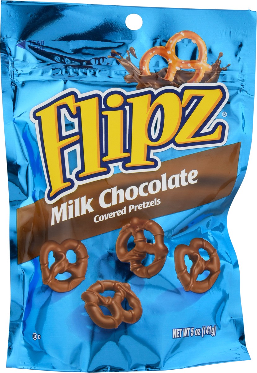 slide 7 of 9, Flipz Chocolate Covered Pretzels, 5 oz
