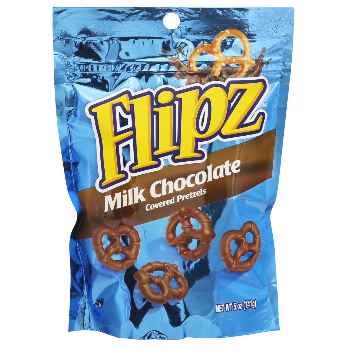 slide 1 of 2, Flipz Milk Chocolate Covered Pretzels 5 oz, 5 oz