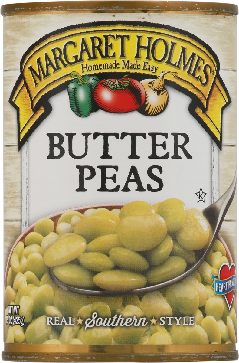 slide 10 of 14, Margaret Holmes Butter Peas 15 oz, 15 oz