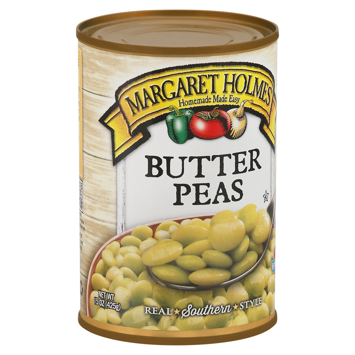 slide 8 of 14, Margaret Holmes Butter Peas 15 oz, 15 oz