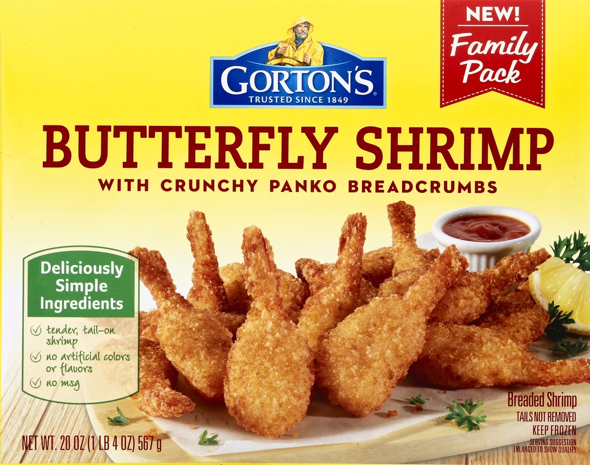 slide 2 of 4, Gorton's Butterfly Shrimp, 20 oz