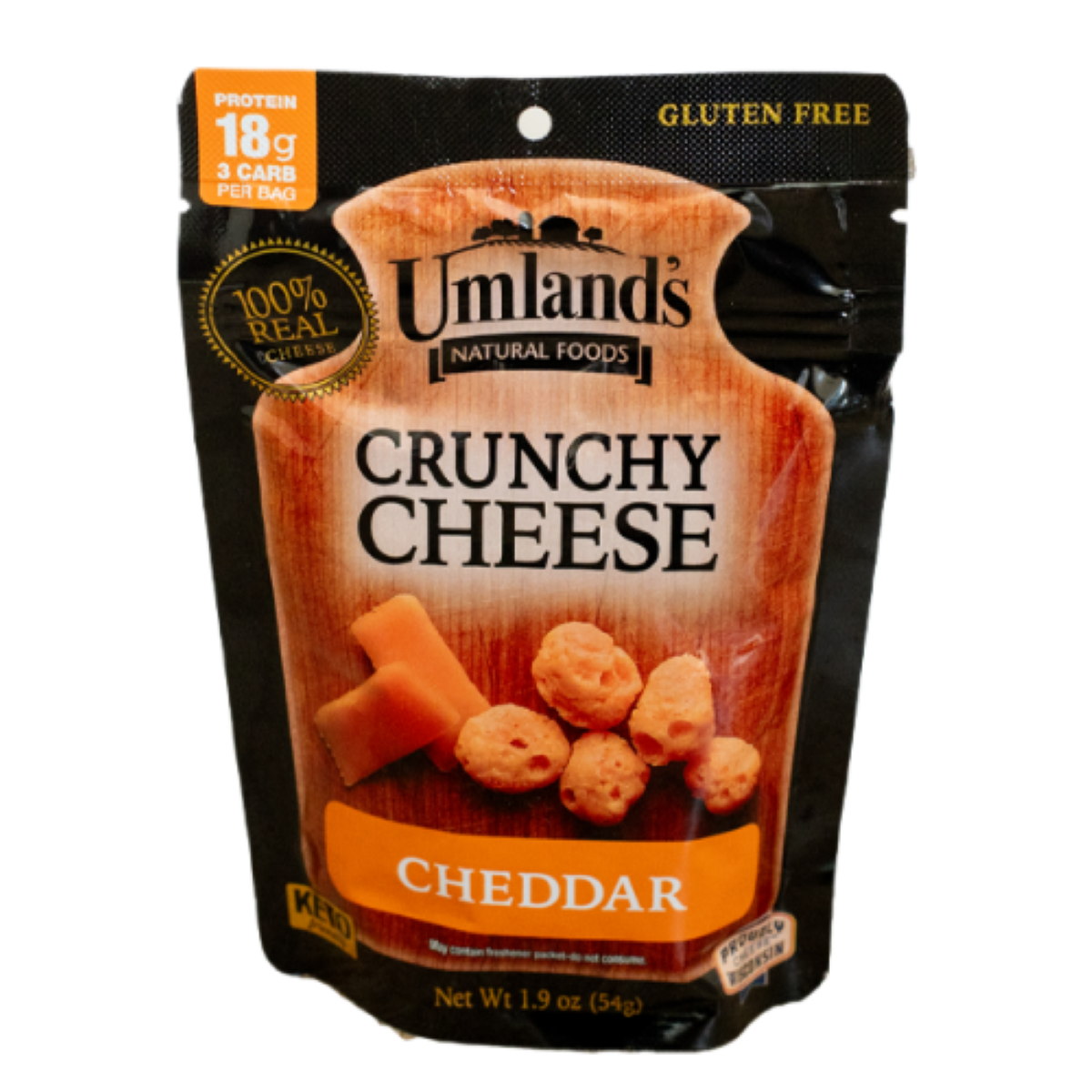 slide 1 of 1, Umlands Crnchy Chs Bts Wiscnsn Chddr, 1.9 oz