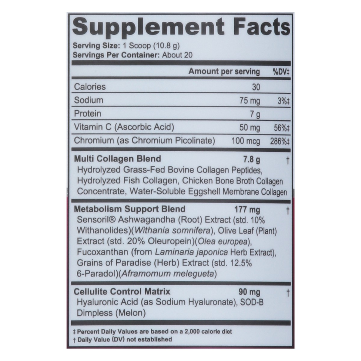 slide 4 of 14, Vitauthority Multi Collagen Burn Strawberry Lemonade Flavor, 1 ct